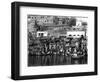 Varanasi (Bathers)-null-Framed Art Print