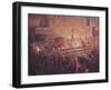 Varanasi Steps at Night-Lincoln Seligman-Framed Giclee Print