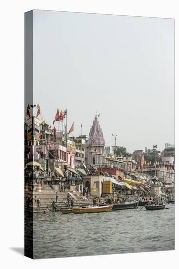 Varanasi-Shot by Clint-Stretched Canvas