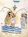 The Baptism of Jesus by St John the Baptist, C1334-Vardan Lorets'i-Laminated Giclee Print