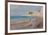 Varengeville Beach; La Plage De Varengeville, C. 1880-Pierre-Auguste Renoir-Framed Giclee Print