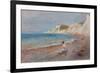 Varengeville Beach; La Plage De Varengeville, C. 1880-Pierre-Auguste Renoir-Framed Giclee Print