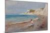 Varengeville Beach; La Plage De Varengeville, C. 1880-Pierre-Auguste Renoir-Mounted Giclee Print