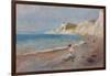 Varengeville Beach; La Plage De Varengeville, C. 1880-Pierre-Auguste Renoir-Framed Giclee Print