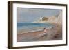 Varengeville Beach; La Plage De Varengeville, C. 1880-Pierre-Auguste Renoir-Framed Giclee Print