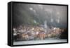 Varenna City in Italy-Philippe Manguin-Framed Stretched Canvas