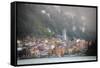 Varenna City in Italy-Philippe Manguin-Framed Stretched Canvas