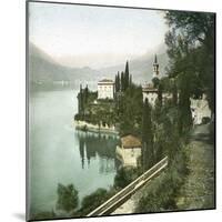 Varenna (Italy), Lake Como-Leon, Levy et Fils-Mounted Photographic Print