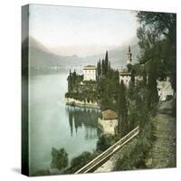 Varenna (Italy), Lake Como-Leon, Levy et Fils-Stretched Canvas