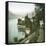 Varenna (Italy), Lake Como-Leon, Levy et Fils-Framed Stretched Canvas