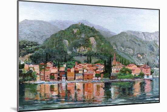 Varenna, Lake Como, Italy, 2004-Trevor Neal-Mounted Giclee Print