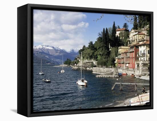 Varenna, Lake Como, Lombardy, Italian Lakes, Italy-Sheila Terry-Framed Stretched Canvas