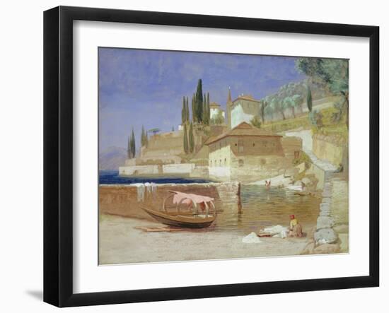 Varenna, Lake Como-Frederick Lee Bridell-Framed Giclee Print