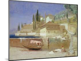 Varenna, Lake Como-Frederick Lee Bridell-Mounted Giclee Print