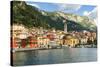 Varenna On Lake Como, Lombardy, Italy-George Oze-Stretched Canvas