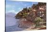 Varenna on Lake Como-Guido Borelli-Stretched Canvas