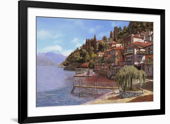 Varenna on Lake Como-Guido Borelli-Framed Giclee Print