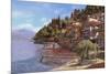 Varenna on Lake Como-Guido Borelli-Mounted Giclee Print