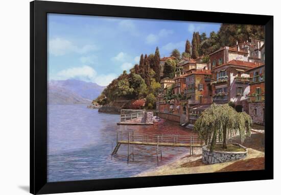 Varenna on Lake Como-Guido Borelli-Framed Giclee Print