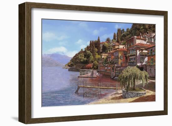 Varenna on Lake Como-Guido Borelli-Framed Giclee Print