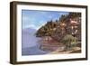 Varenna on Lake Como-Guido Borelli-Framed Giclee Print