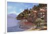 Varenna on Lake Como-Guido Borelli-Framed Giclee Print