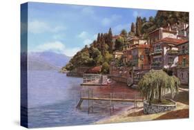 Varenna on Lake Como-Guido Borelli-Stretched Canvas