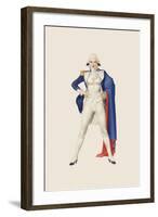 Varga Girl, August 1942-Alberto Vargas-Framed Art Print