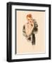 Varga Girl, December 1941-Alberto Vargas-Framed Art Print