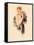 Varga Girl, December 1941-Alberto Vargas-Framed Stretched Canvas