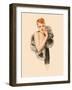 Varga Girl, December 1941-Alberto Vargas-Framed Art Print