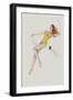 Varga Girl, July 1942-Alberto Vargas-Framed Art Print