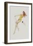 Varga Girl, July 1942-Alberto Vargas-Framed Art Print