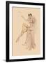 Varga Girl, June 1941-Alberto Vargas-Framed Art Print