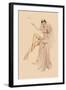 Varga Girl, June 1941-Alberto Vargas-Framed Art Print