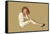 Varga Girl, May 1943-Alberto Vargas-Framed Stretched Canvas