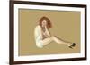 Varga Girl, May 1943-Alberto Vargas-Framed Art Print