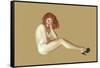 Varga Girl, May 1943-Alberto Vargas-Framed Stretched Canvas