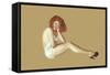 Varga Girl, May 1943-Alberto Vargas-Framed Stretched Canvas