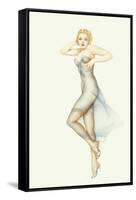 Varga Girl, November 1940-Alberto Vargas-Framed Stretched Canvas