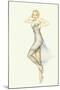 Varga Girl, November 1940-Alberto Vargas-Mounted Art Print