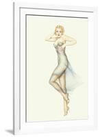 Varga Girl, November 1940-Alberto Vargas-Framed Art Print