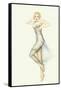 Varga Girl, November 1940-Alberto Vargas-Framed Stretched Canvas