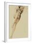 Varga Girl, October 1940-Alberto Vargas-Framed Art Print