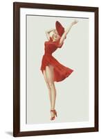 Varga Girl, September 1941-Alberto Vargas-Framed Art Print