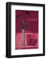 Variable Red-Anna Flores-Framed Art Print