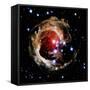 Variable Star V838 Monocerotis in Constellation Monoceros-Stocktrek-Framed Stretched Canvas