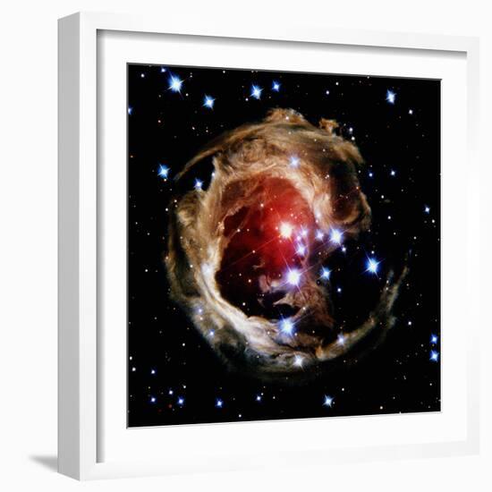 Variable Star V838 Monocerotis in Constellation Monoceros-Stocktrek-Framed Photographic Print