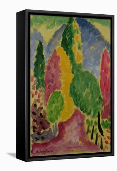 Variation, 1914-Alexej Von Jawlensky-Framed Stretched Canvas