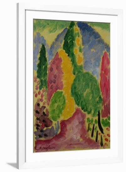 Variation, 1914-Alexej Von Jawlensky-Framed Giclee Print